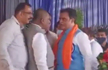 DK Suresh, Dr. Ashwathnarayan engage in a fight on stage before CM