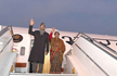 President Ram Nath Kovind boards Air India One-B777 aircraft for its inaugural flight to Chennai