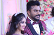 Niveditha gowda and Chandan Shetty dazzle at their wedding reception!