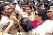 Video of Cong leader Renuka Chowdhury grabbing cops collar goes viral, booked