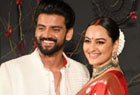 Sonakshi Sinha walks down the aisle with Saqib Saleem