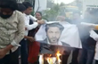 Effigy of SRK burnt in protest against Pathaan movie in Indore