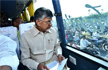 Farmers throw slippers at TDP Chief’s convoy during Amaravati tours