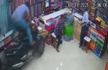 On CCTV, motorcycle crashes into clothing store in Telangana