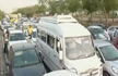 UP man complains of traffic jam on road, Police makes him manage traffic for two hours instead