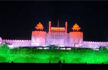 India celebrates 100-cr Covid vaccine milestone by illuminating monuments in tricolour