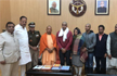 UP CM Yogi Adityanath meets family of cop killed by mob in Bulandshahr