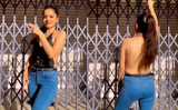 Urfi Javed in bold backless top dances to Kacha Badam in new video, Shameless says Internet