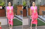 Valentine’s day or not, Urfi Javed’s love for pink cutout dresses are here to stay