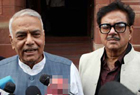 Go Gadkari chorus grows in BJP: Shatrughan Sinha backs Yashwant Sinha