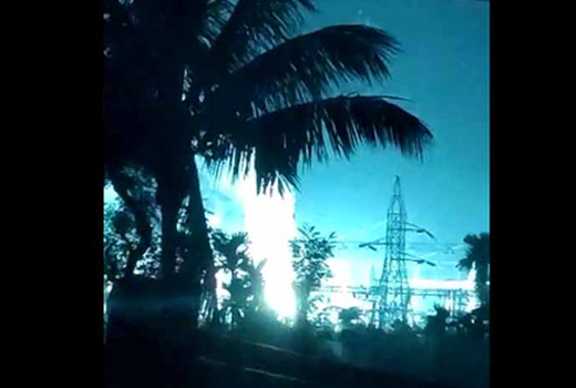 Huge fire breaks out at Tripura’s GB power station, complete power cut in Agartala