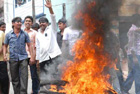 Anti-Telangana protests simmer Seemandhra region