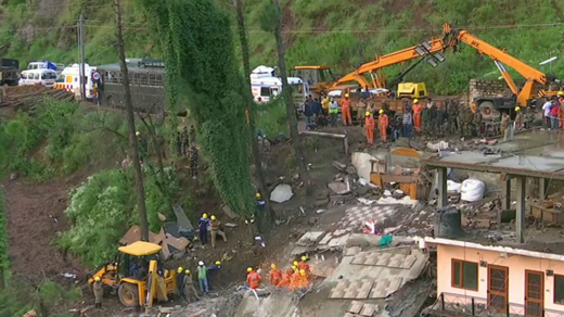 Six Army personnel among casualties in Solan building collapse, many still trapped