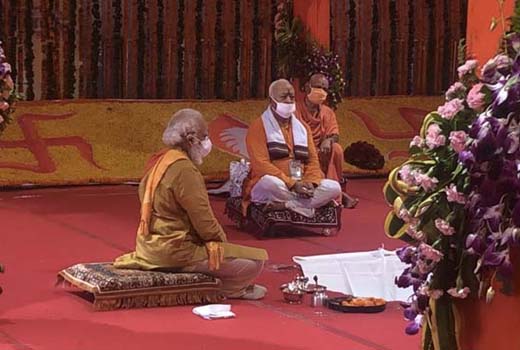 First picture of Ram Lalla Virajman at makeshift temple in Ayodhya