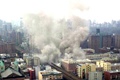 New York buildings collapse in explosion, 2 dead, many missing