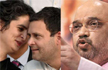 Amit Shah’s dig at Gandhis: 