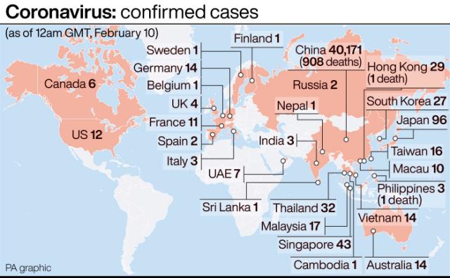 Coronavirus: Deadliest 24 hours so far as 97 die in single day in China