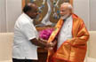 CM Kumarswamy calls on PM Modi, congratulates him on being re-elected