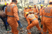 Four-storey building collapses in Gurugram atleast 5 trapped, rescue ops on