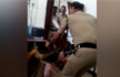 Gwalior cop caught on camera hitting woman with child inside station