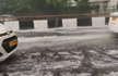 Heavy rain, hailstorm in parts of Delhi, Traffic jams reported