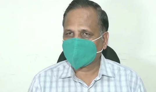 Delhi Health Minister Satyendar Jain tests positive for Covid-19