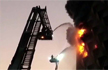 Massive fire breaks out at a cloth market in Surat