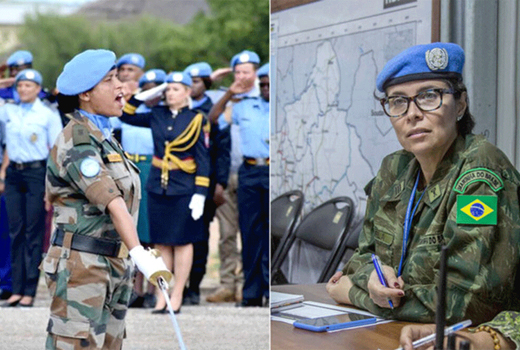 Indian Army Major Suman Gawani, Brazilian Navy officer share UN military gender award for women