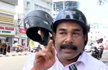 Kerala: Shiv Sena leader protests fines against violation of helmet rules