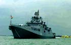 Indian Navy inducts stealth warship INS Teg