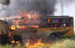 12 People burnt to death as bus catches fire after colliding with tanker in Rajasthan