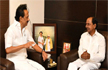 K Chandrashekar Rao meets MK Stalin, eyes kingmaker’s role after Lok Sabha election