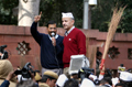 Arvind Kejriwal spends night outside Rail Bhavan: latest developments