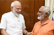 PM Modi meets man who cycled 1170 kms to Delhi to celebrate BJPs win