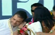 Rahul Gandhi kissed by woman at Gujarat rally on Valentine’s day