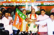 Hassan: Former Karnataka Congress leader A Manju joins BJP