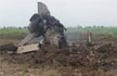 MiG-21 trainer aircraft crash: Rajnath Singh calls on IAF chief, enquires about two pilots