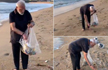 PM Modi goes plogging on Mamallapuram beach before meet with Xi