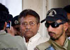 Musharraf arrested, presented before magistrate