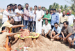 Mysore: Environmentalists perform final rites to tree cut by City Corporation