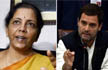 Nirmala Sitharaman schools Rahul Gandhi on ’martyr’ status for CAPF personnel