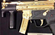 Saudi Arabias Crown Prince gifted gold-plated submachine gun by Pakistan