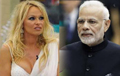 Former Playmate Pamela Anderson has a very special request for PM Modi