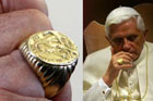 Pope’s goldsmith hopes ring will be spared destruction