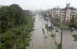 Mumbai rains: Flooded roads, submerged rail tracks