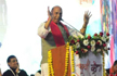 Crowd disrupts Rajnath Singhs speech, Will vote for party that builds Ram Temple