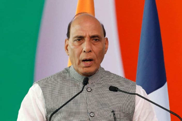 Those trying to threaten India should be worried: Rajnath Singh