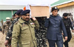 Rajnath Singh carries coffin of Soldier killed in Pulwama Terror Attack