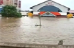 Vanishing flyover, rooftops in water at flooded Kolhapur in Maharashtra