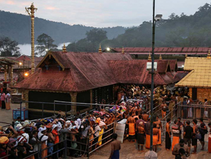 Two women forced to retreat after coming close to hill shrine